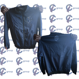 Casual Jacket Navy Blue w/ Print